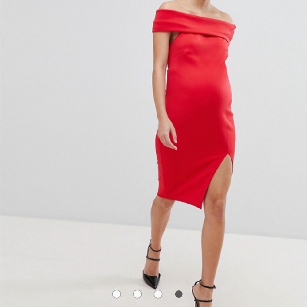 ASOS maternity dress.